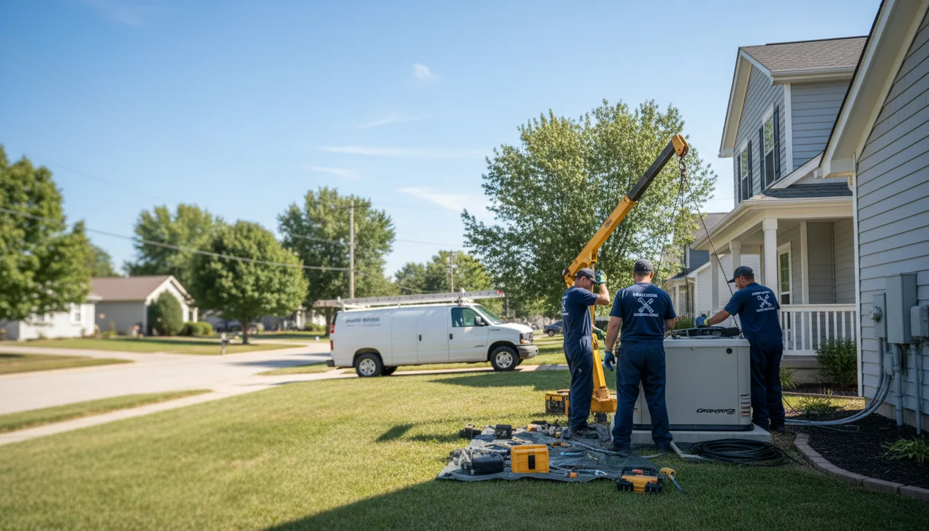 Generator Installation in Wheatland, IA near me